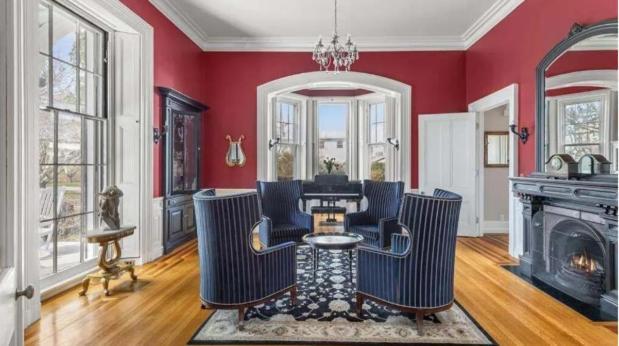 The Hamilton Hoppin House Hotell Middletown Eksteriør bilde